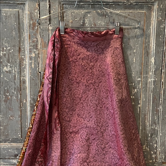 Vintage Multicolor A-Line Skirt - Picture 5 of 7